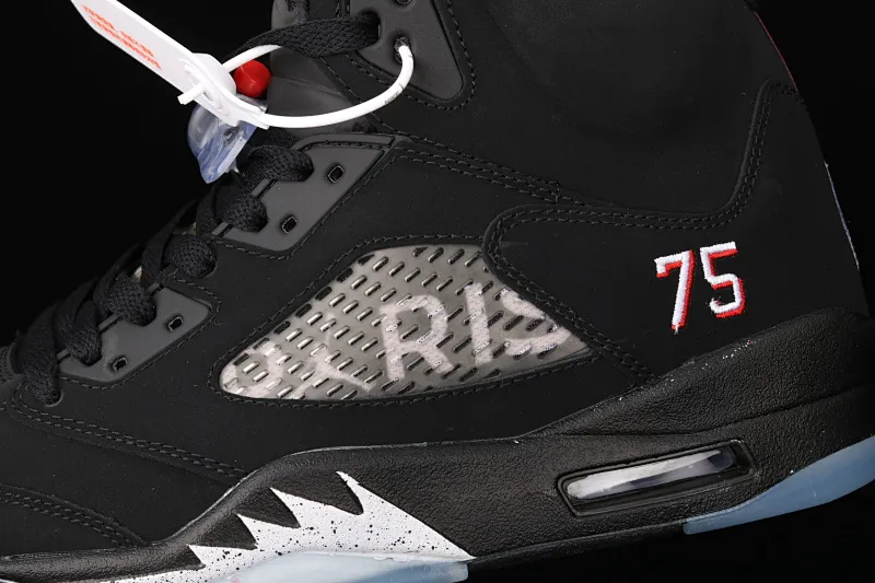 All categories Air Jordan Jordan series basketball shoes Air Jordan 5 J version Air Jordan 5 OG "Black Metallic" AJ5 Joe 5 black silver AV9175-001